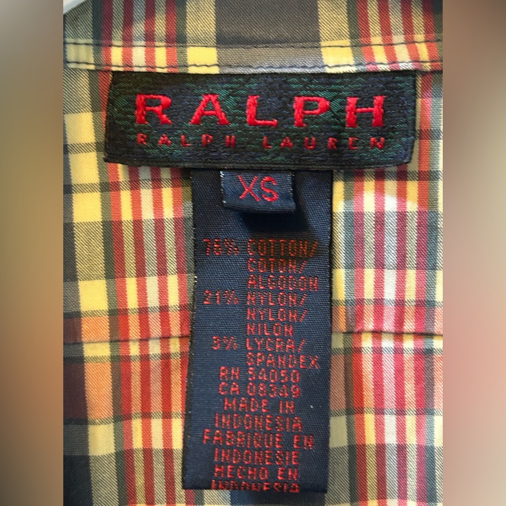 Ralph Lauren Multicolor Plaid Dress - Picture 3 of 3
